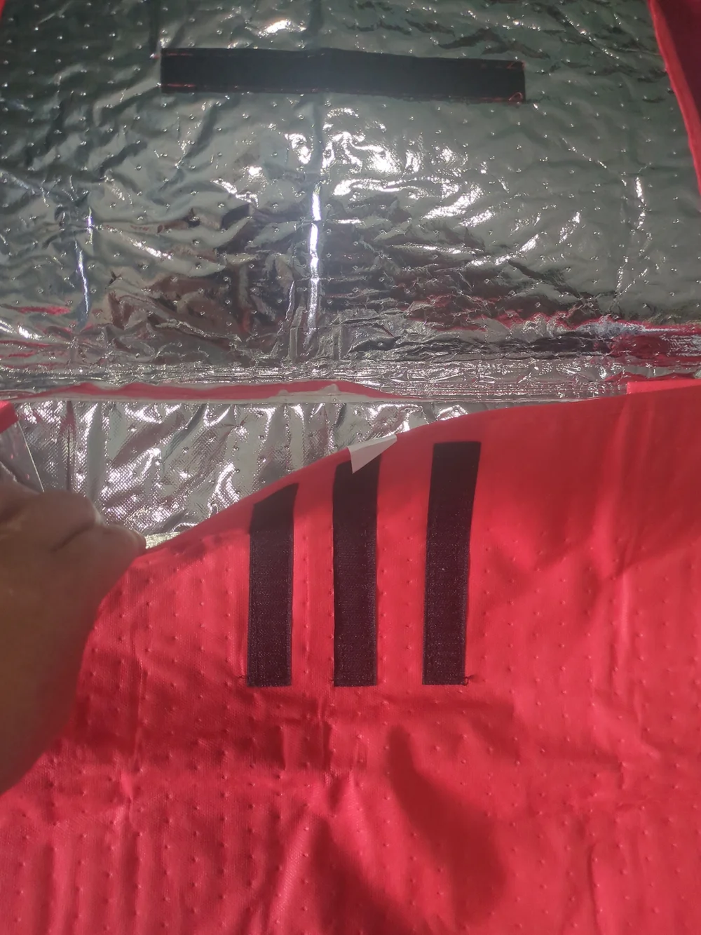 2 Insulated Delivery Bag -Doordash, Red